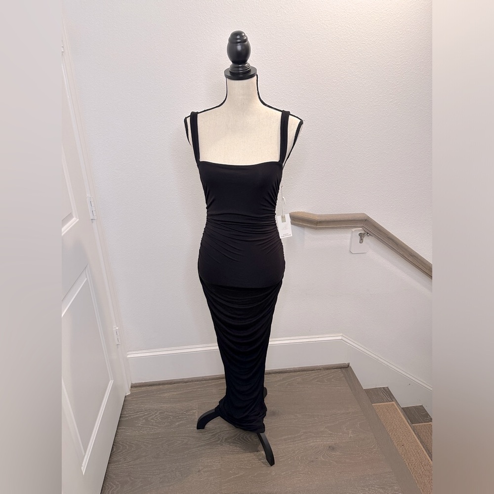 NWT Good American Black Bodycon Dress | Size 2